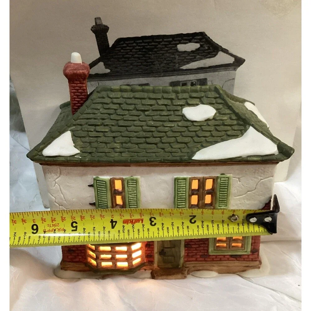 Dept. 56 Dickens Village A Christmas Carol Scrooge & Marley Counting House 1986